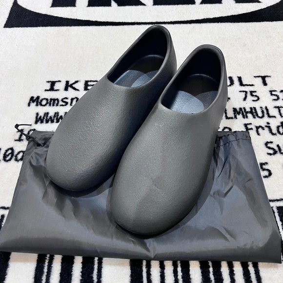 Yeezy Other - Yeezy Rubber Slip On Shoes - Black Size 10us.
